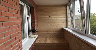Отделка, остекление, утепление балконов в Минусинске от 206 руб. м/2.