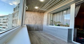 Обшивка лоджии Минусинск цена от 206 руб. м/2.
