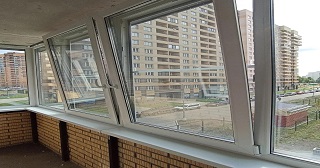 Остекление балкона Минусинск цена от 9768 руб. м/п. за 50 часов